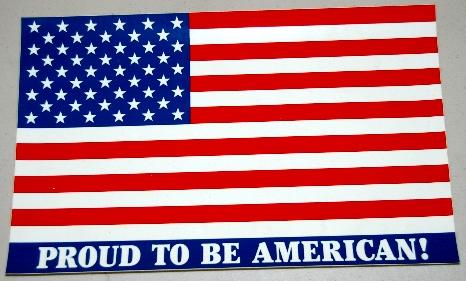 Decal, U. S. Flag