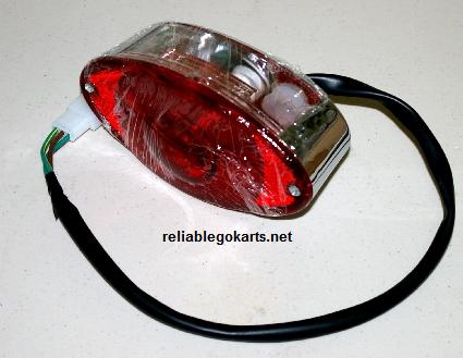 Tail light, oval