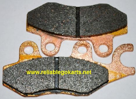 Brake Pad Set, Front, or Rear Single Seat (OLD), Yerfdog Brake Pad Set, Front, or Rear Single Seat (OLD), Yerfdog