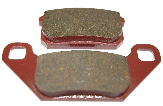 Brake Pad Set, Rear, twin seat, 250